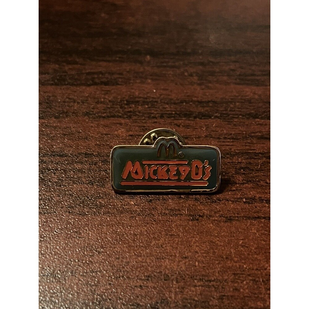 McDonald's "Mickey D's" Employee Lapel Hat Pin